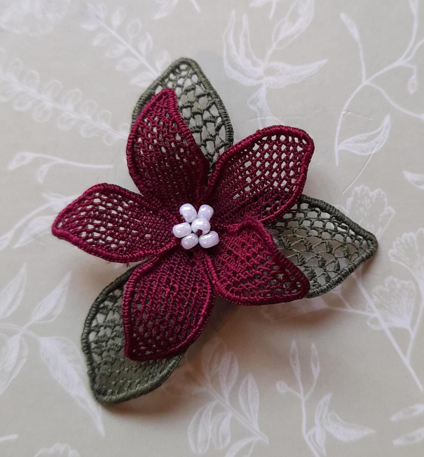 Poinsettia aiguille