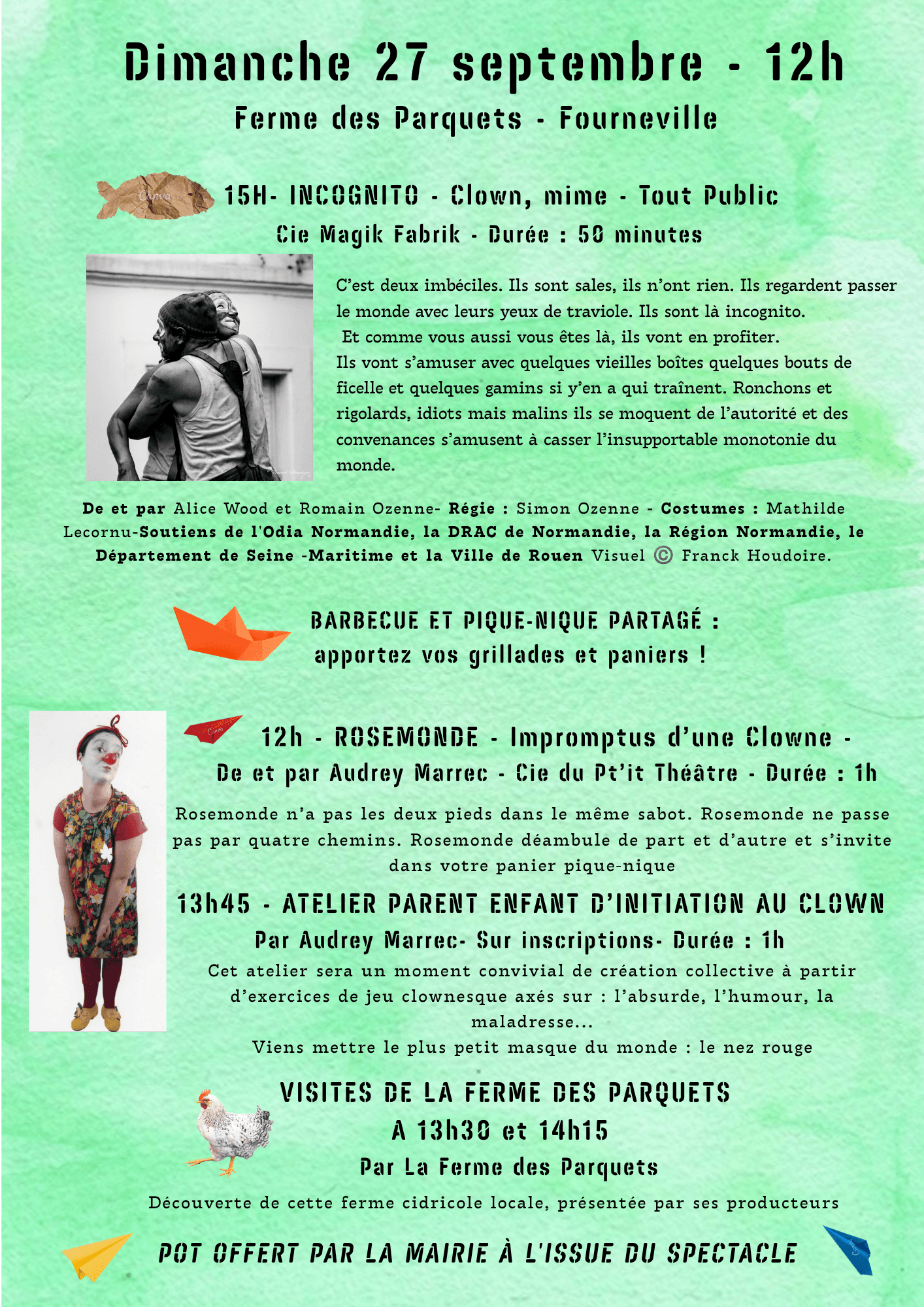 Programme Fourneville