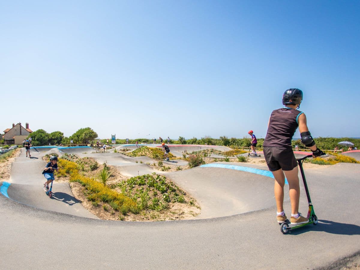 Pumptrack de Merville-Franceville-Plage