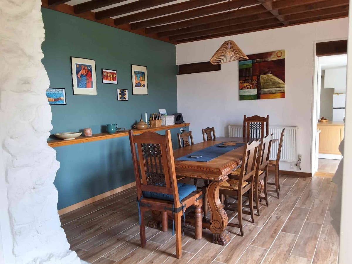 Salle à manger pour 8 personnes