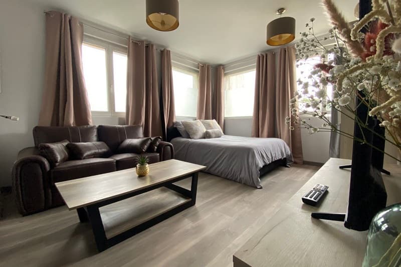 Salon et chambre
