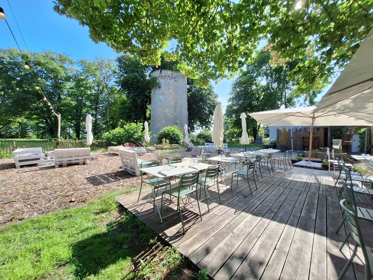 Terrasse et lounge