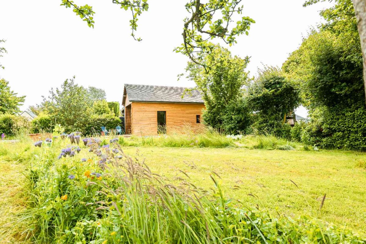 Un écolodge dans le jardin
