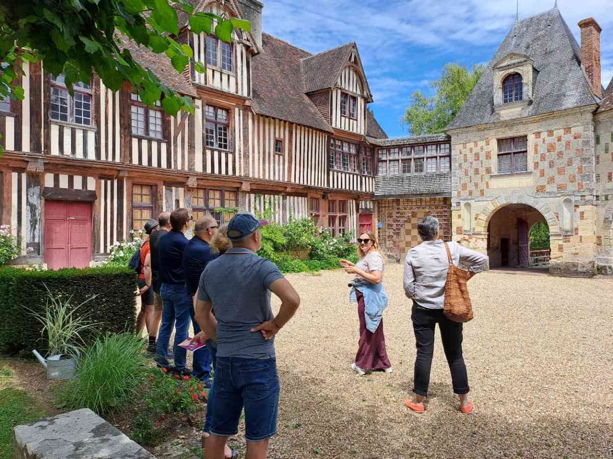 Visite guidée au chateau de SGL