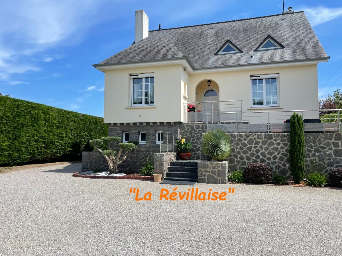 Vue d'entrée au gîte