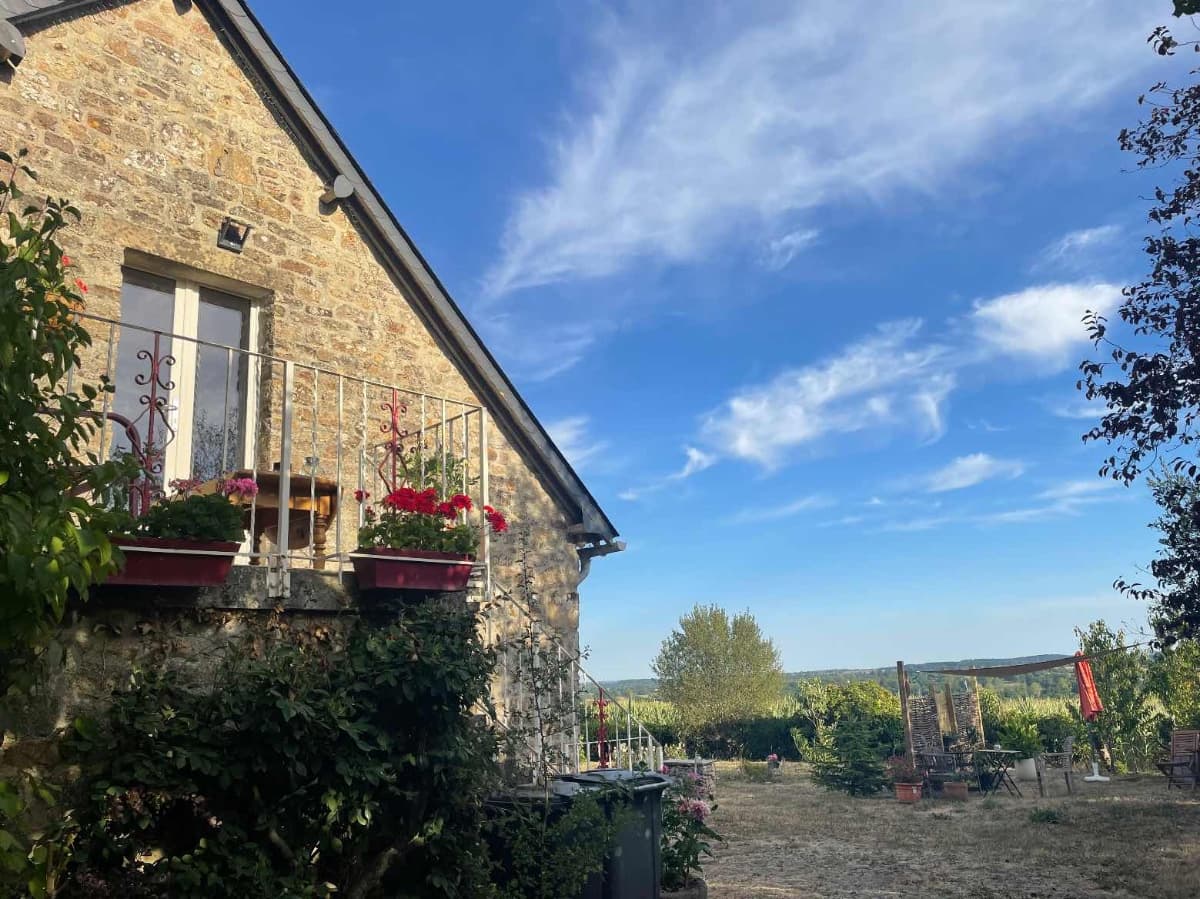 Vue extérieure du gîte