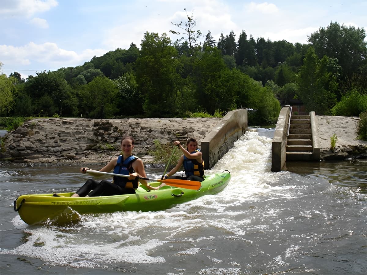 Location Canoe Kayak passage du barrage