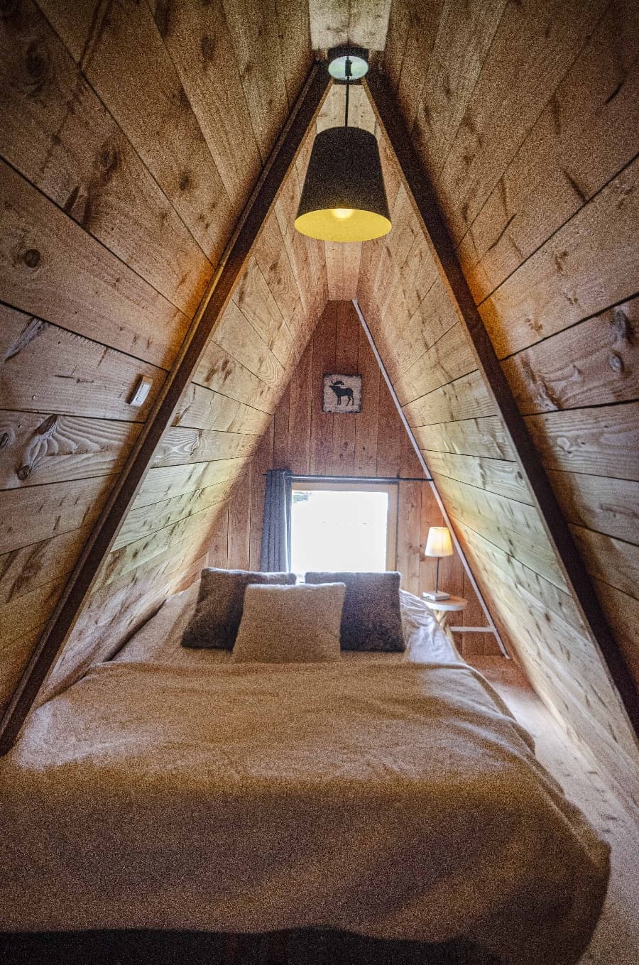 chalet tipi chambre