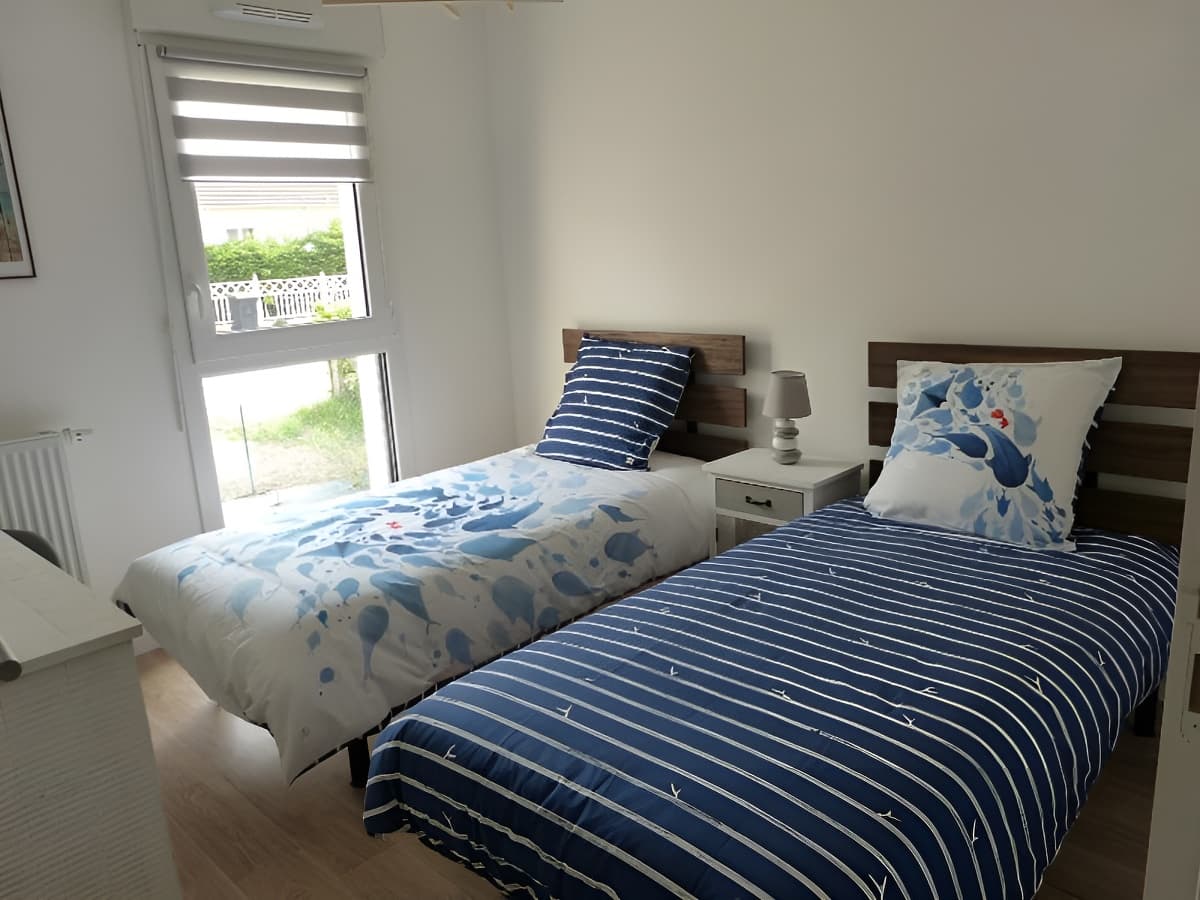 chambre 2 lits