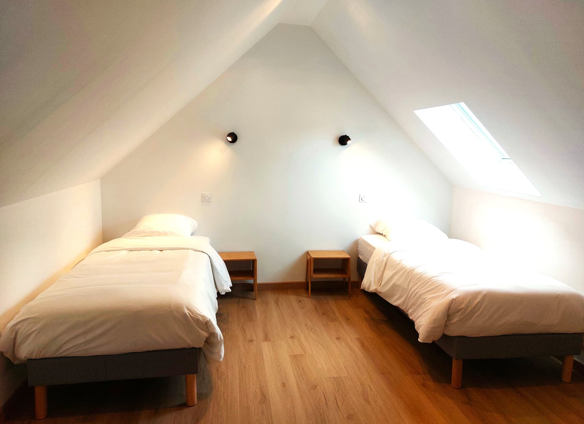 chambre 3 configuration 2 lits simples