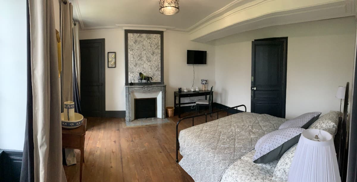 Chambre Roosevelt_Château de franquetot_Ste Mère Eglise