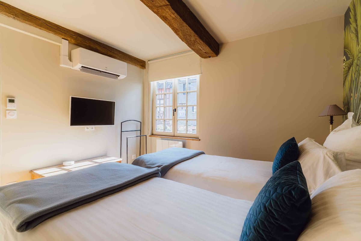 chambre bleue