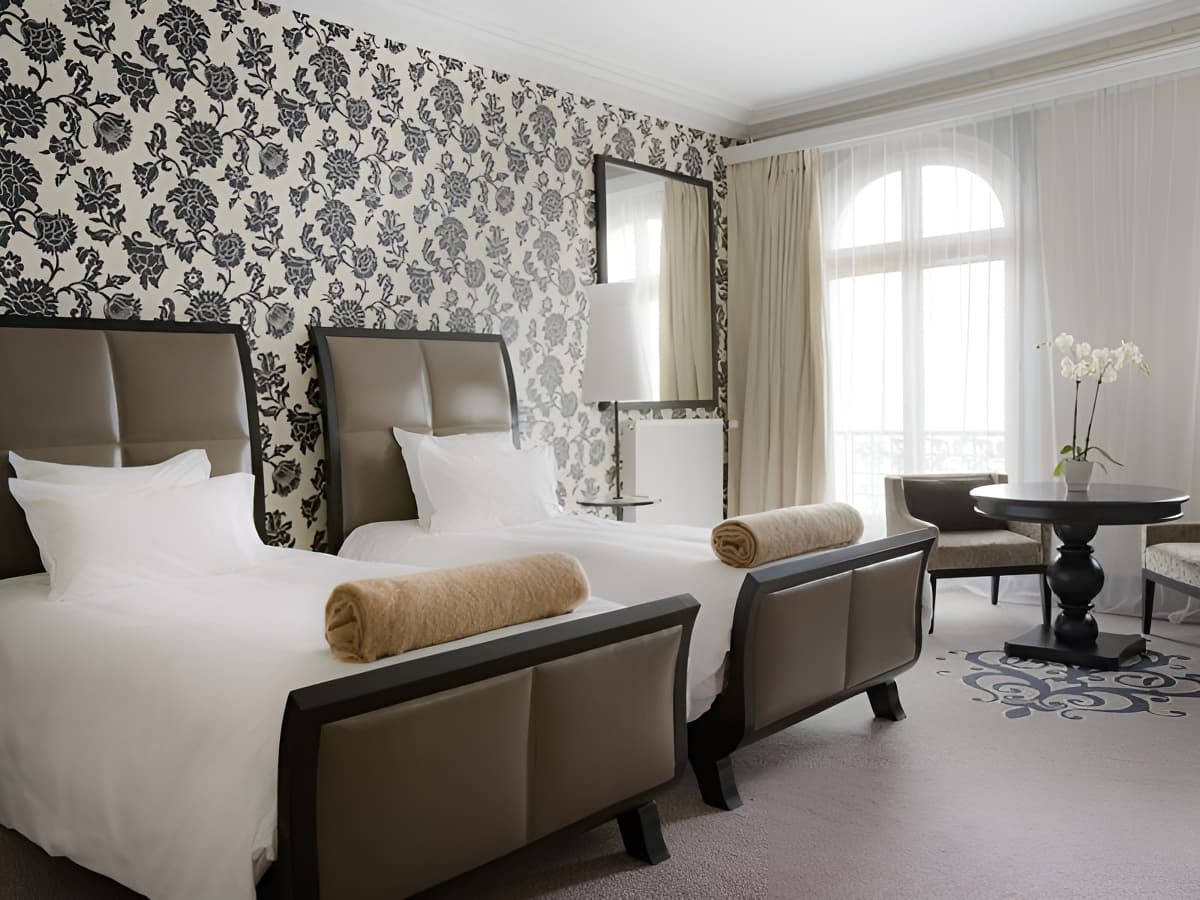 Chambre du Grand Hôtel de Cabourg