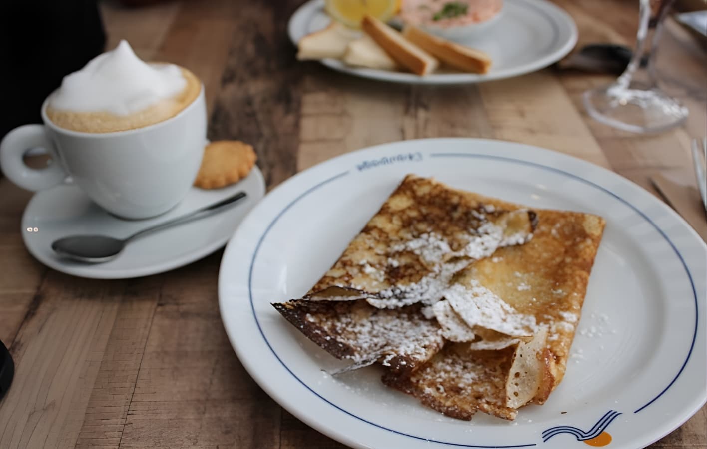 Crêpe - Café crème