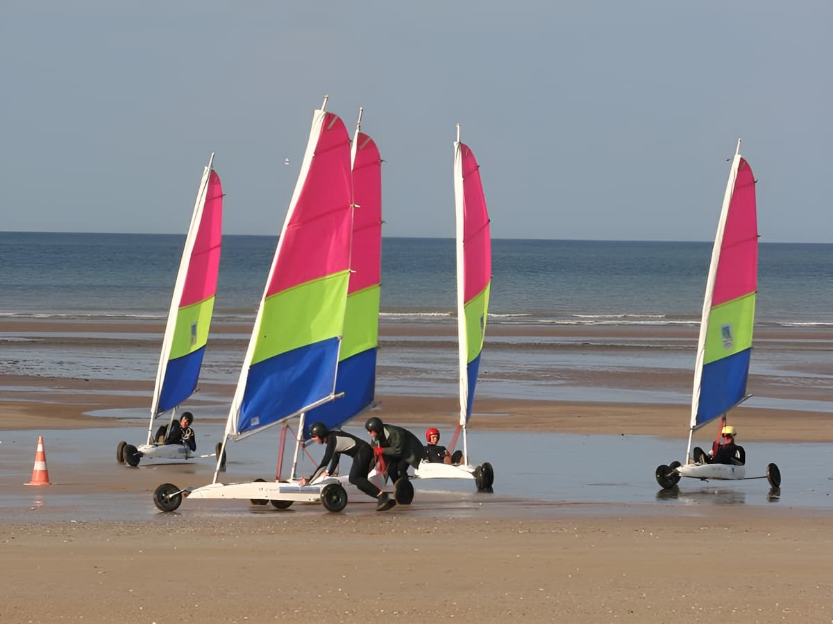 Centre de Char à voile de Cabourg - Equipe