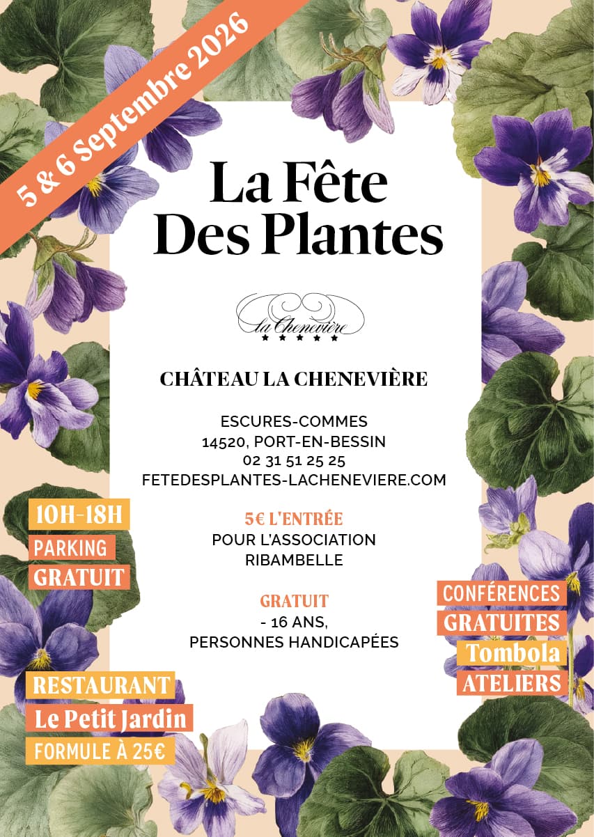 La Fête des Plantes au Château la Chenevière