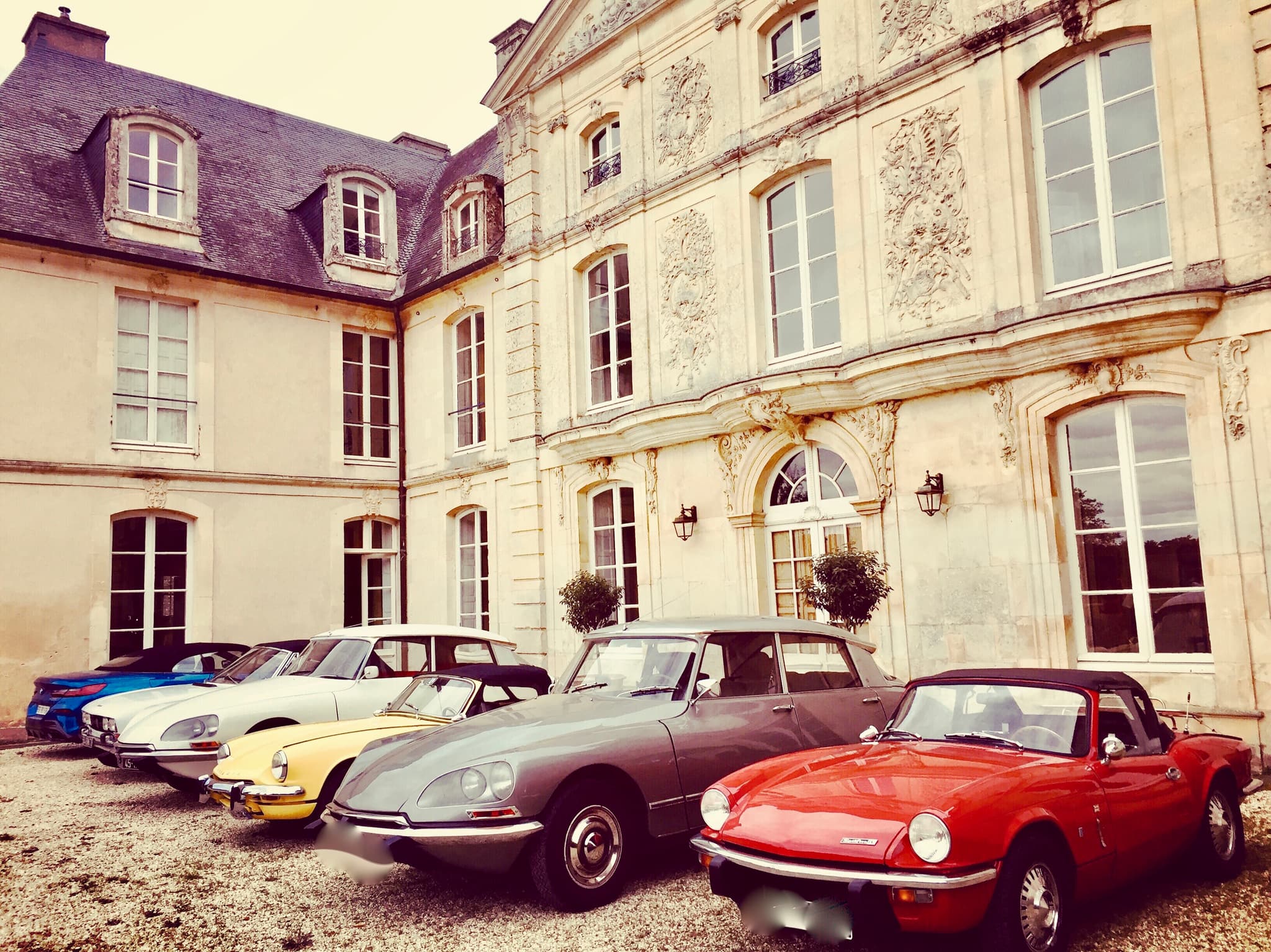 Un rallye auto
