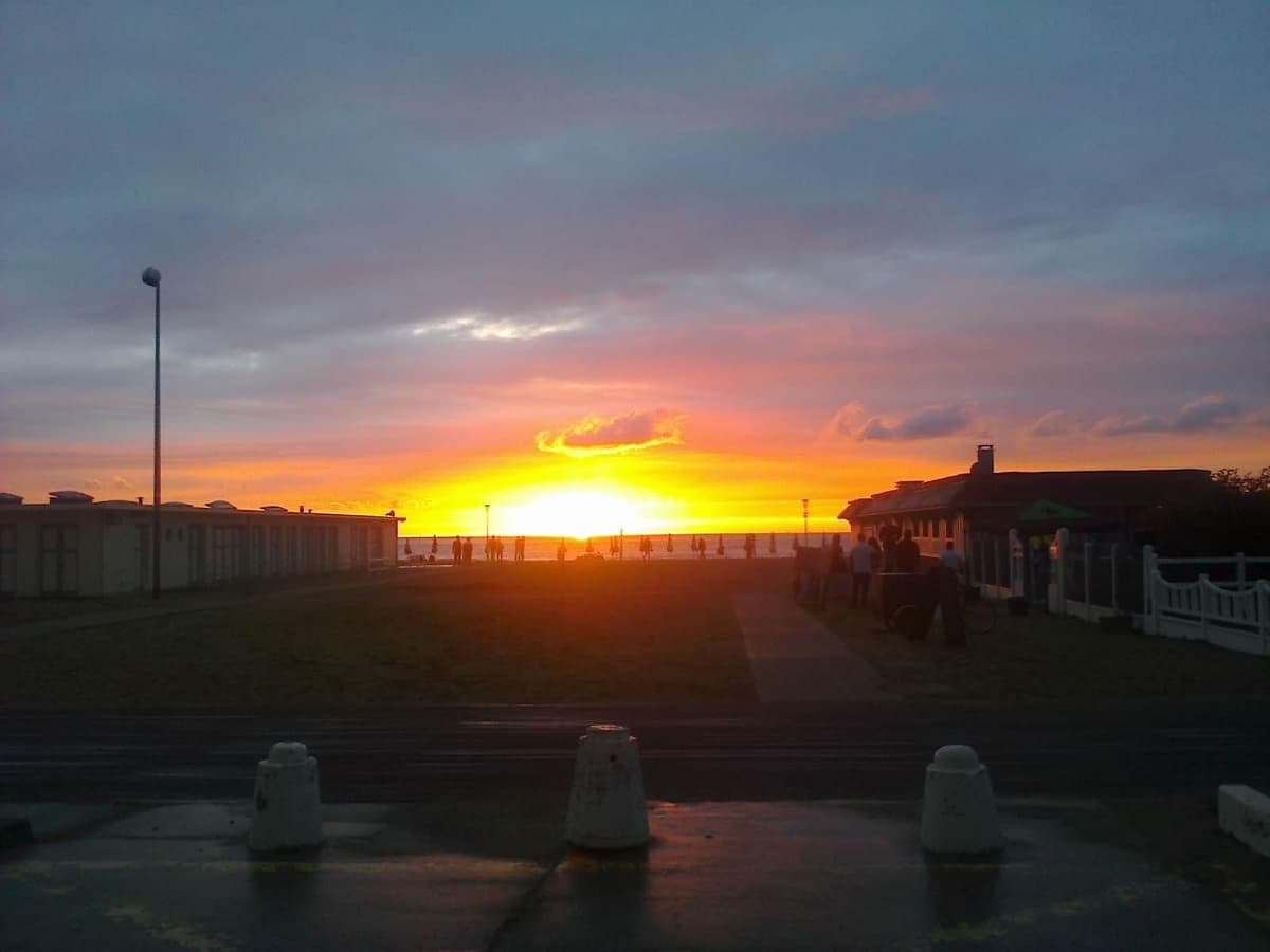 coucher de soleil