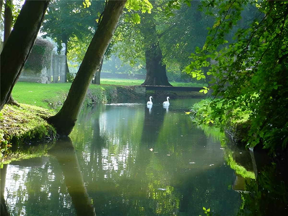 Chateau et jardins de Canon