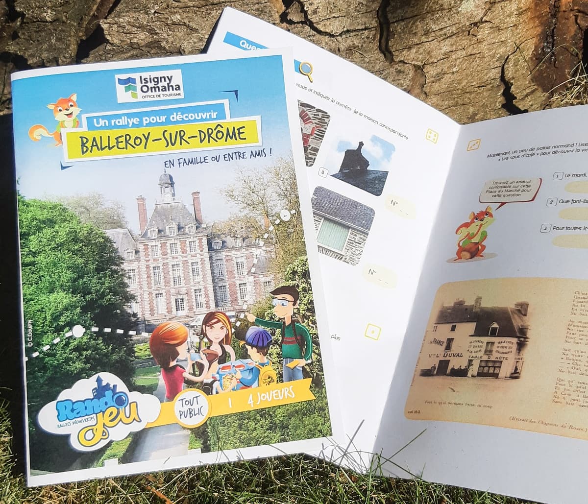 RallyeJeu pédestre Enfants Isigny Omaha Tourisme