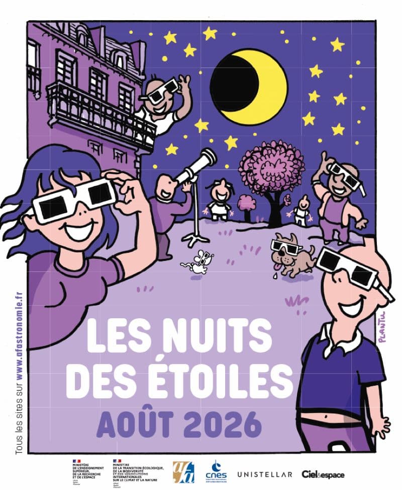 nuit des étoiles août 2026