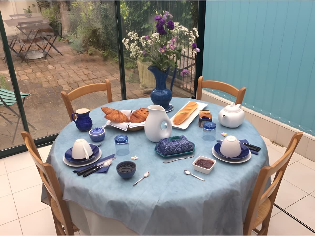 petit déjeuner véranda