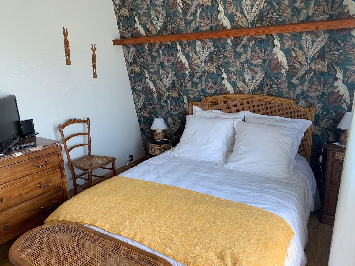chambre lit double Mme Michaud