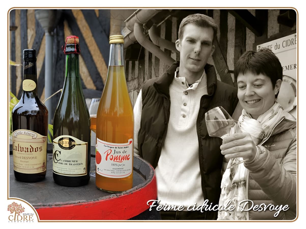 Géraldine et Vincent de la cave Desvoye