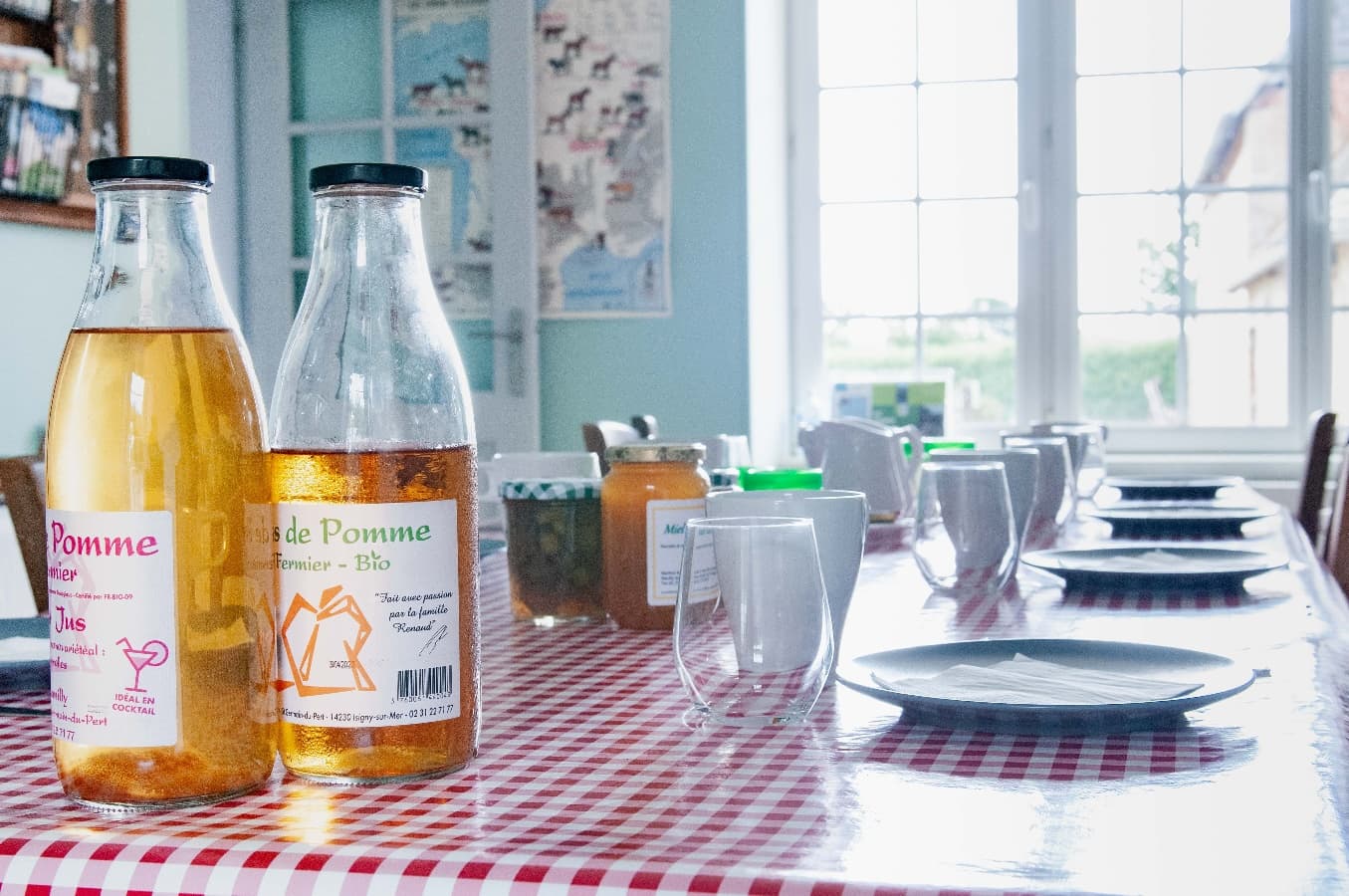 table cuisine maison d'hotes