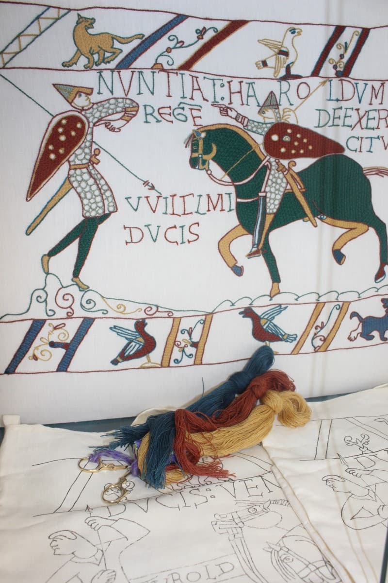 Tapisserie de Bayeux la cavalerie
