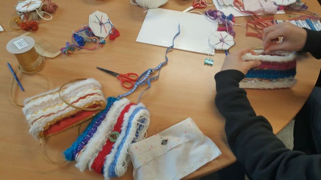 travail de la laine