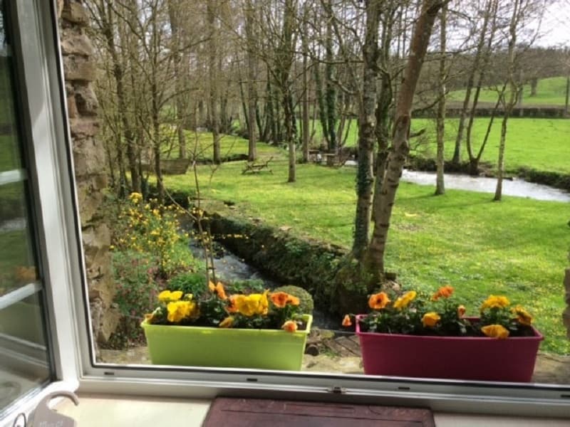 vue sur le jardin