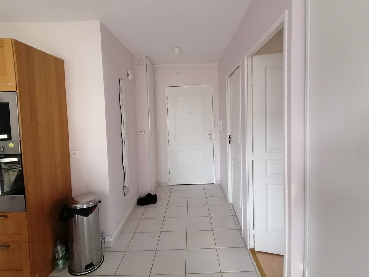 vue sur porte d'entrée