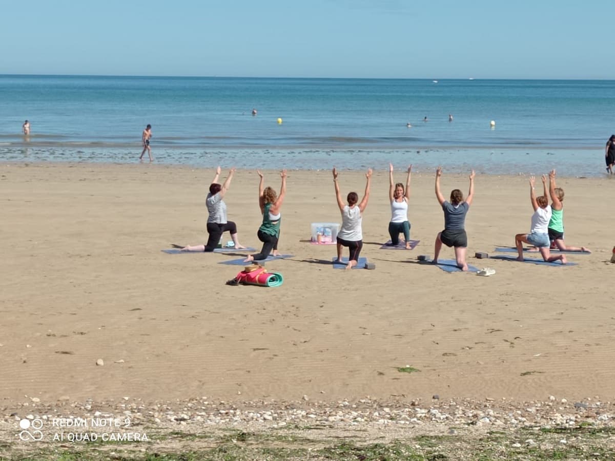 yoga plage 2