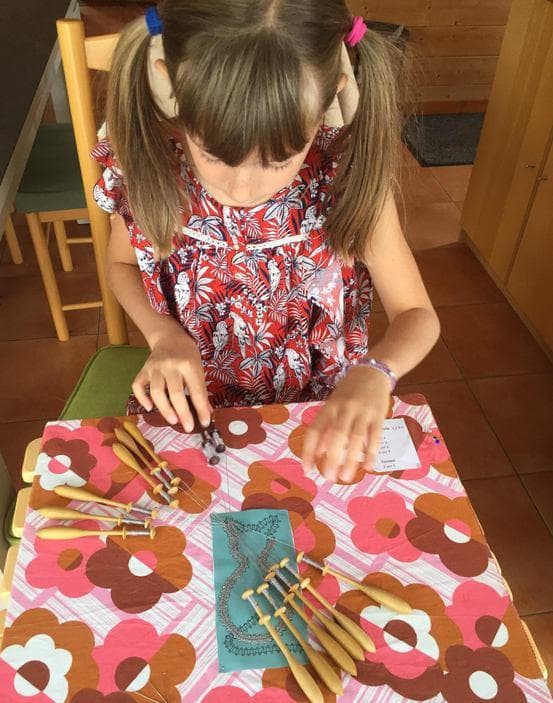 Initiation à la dentelle aux fuseaux