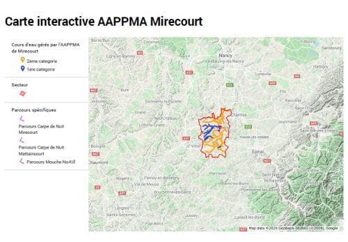 Pêche à Mirecourt et environs