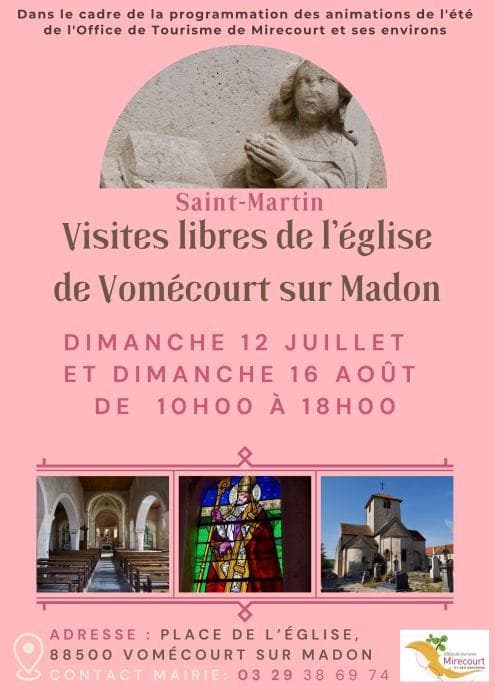 Visite libre de l'église Saint-Martin