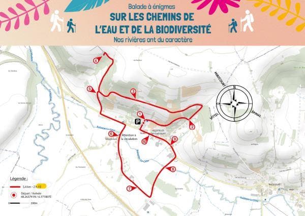 Jeu de piste - Balades à énigmes - sur les chemins de l'eau et de la biodiversité
