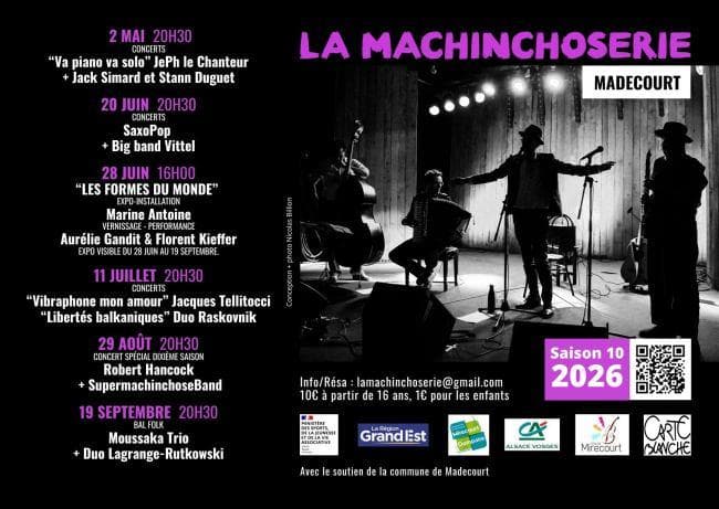 Soirée Spéciale à la Machinchoserie