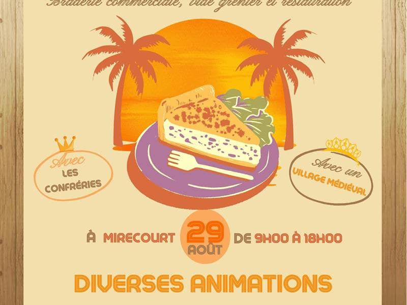 Braderie de la taste quiche de Mirecourt