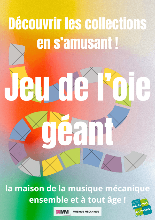 Journées européennes du patrimoine - jeu de l'oie géant