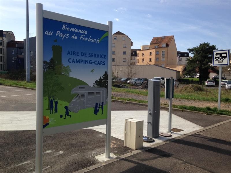 Aire de camping-cars Forbach