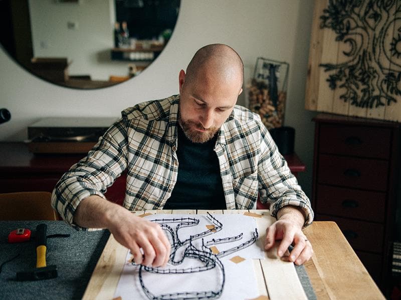BERT. Wood artist
