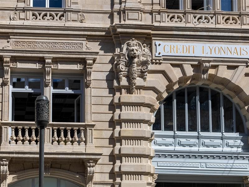 Verrière Art Nouveau du Crédit Lyonnais
