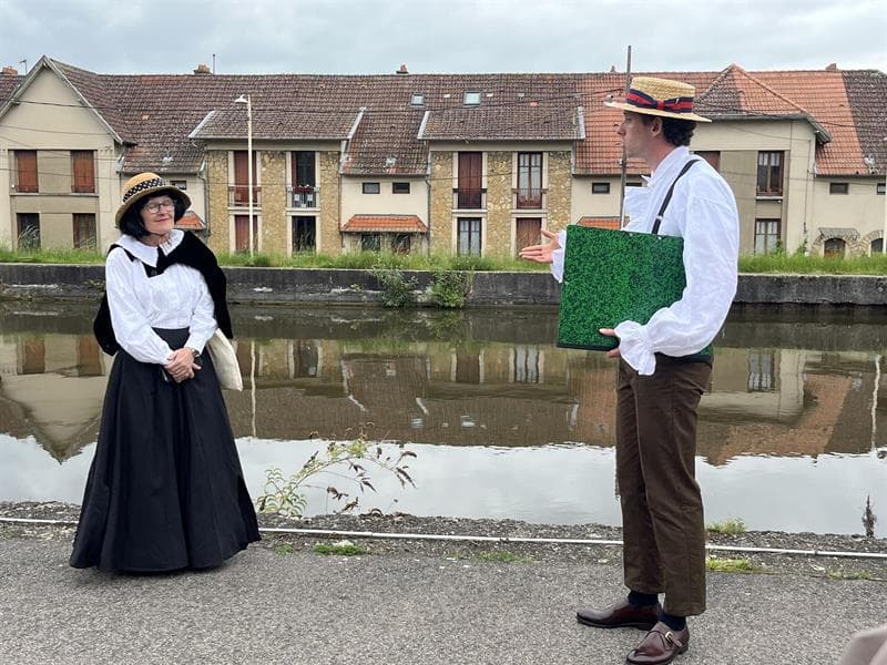 Visite théâtralisée - Les Amoureux le long du Canal