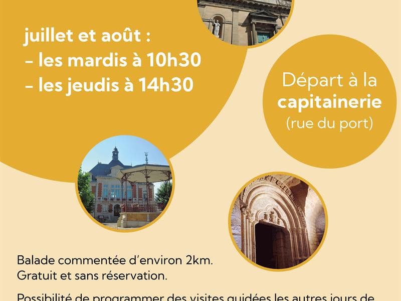 Visite guidée du centre-ville de Stenay