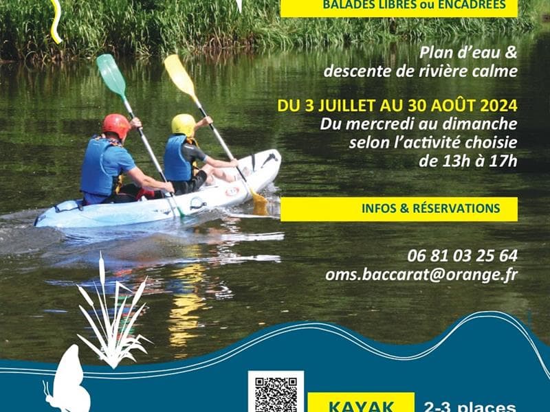 Base de kayak de Baccarat