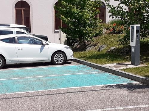 Borne de recharge pour véhicule électrique à Bussang