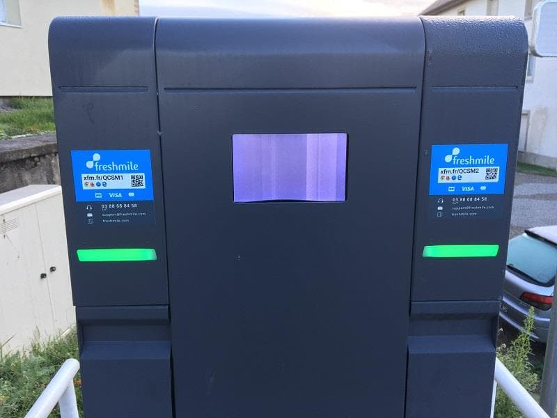 Borne de recharge pour véhicule électrique à Ramonchamp