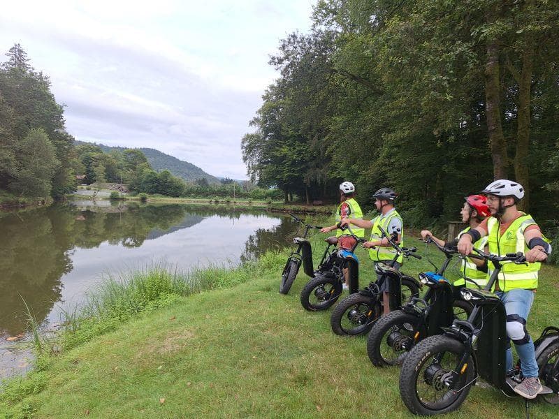 Location de trottinettes électriques : Domaine du Châtelet